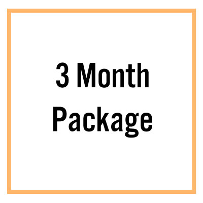 3 Month Package